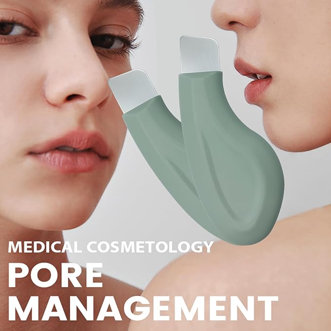 Blackhead Remover,Silicone Blackhead Remover Tools,Black Head Remover for Face,Nose,Mild and Safe Face Scraper for Men and Women,