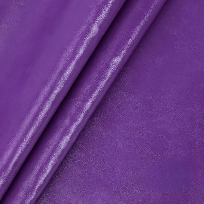 Leather Repair Patch Tape Kit,Self Adhesive Leather Repair Patch,Vinyl Repair Kit for Couches Boat Seats Furniture Cars Sofa Office Chair (Purple,7.87"×54.33")