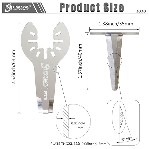 Pneumatic Air Windshield Knife Air Windshield Remover Sealant Cutter Blade for Auto Glass Glue Window Seal Cutter Car Windshield Windscreen Removal Tool (3-PACK)