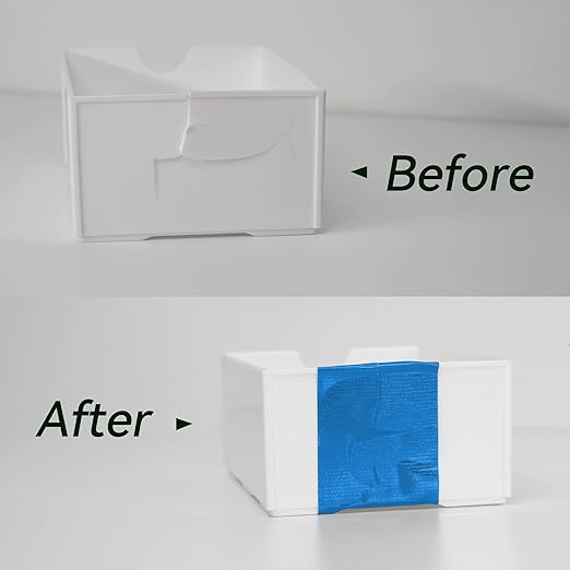 Reniteco Sky Blue Duct Tape- 2 inches x 10 Yards, Waterproof & All-Weather, No Residue, UV Resistant, Heavy Duty for Car, Home & Outdoor Repairs, 1 Roll