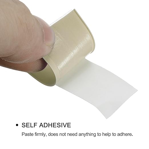 uxcell Waterproof Seal Caulk Strip Tape Self Adhesive 1.5" W x 10.5'L PVC Sealing Tape for Kitchen Bathroom Beige