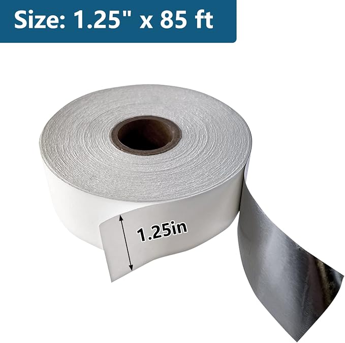 Lineco Archival Frame Sealing Tape, White, 1.25 Inch x 85 Feet | Acid-Free, Non-Yellowing, for Seal Framing Backing, DIY, Crafts