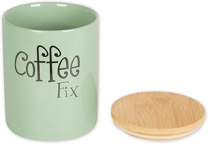DII Kitchen Accessories Retro Collection Ceramics, Canister Set, Jadeite, 3 Piece