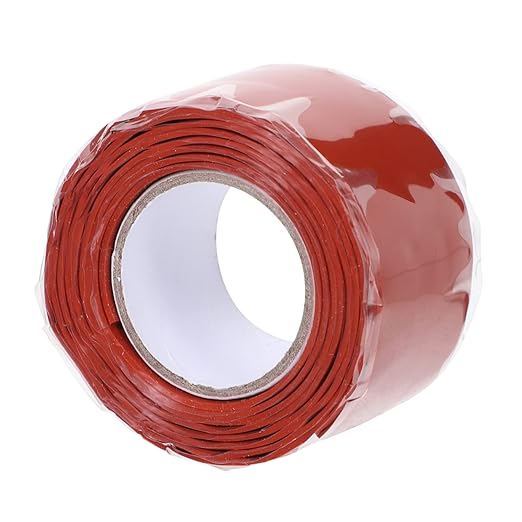 VILLCASE Flexible Silicone Rubber Sealing Tape for Pipe Leak Repair Compression Resistant Seam Sealant for Plumbing Buckets Outdoor Wet Areas