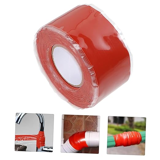 Cabilock Sealant Tape for Leaks Self Adhesive Pipe Repair Tape for PVC Ppr Metal Iron Cast Plumbing and Heating Joint Sealing and Leak Prevention