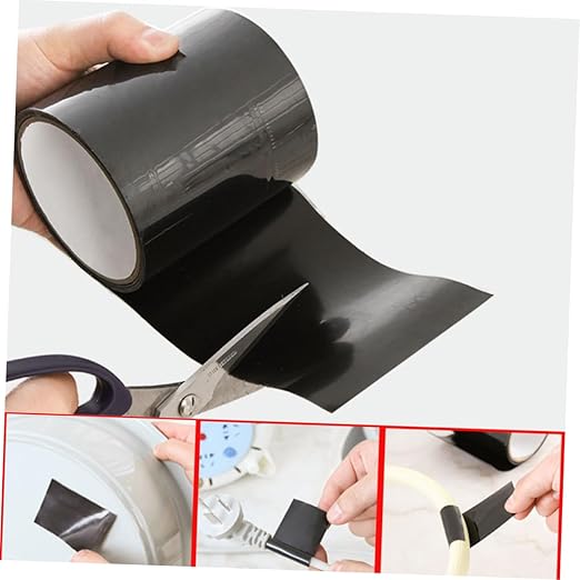 Alipis 2pcs Pipe Leak Sealing Tape Quick Fix Tape for Water Pipes Material Easy Peel Stick Application