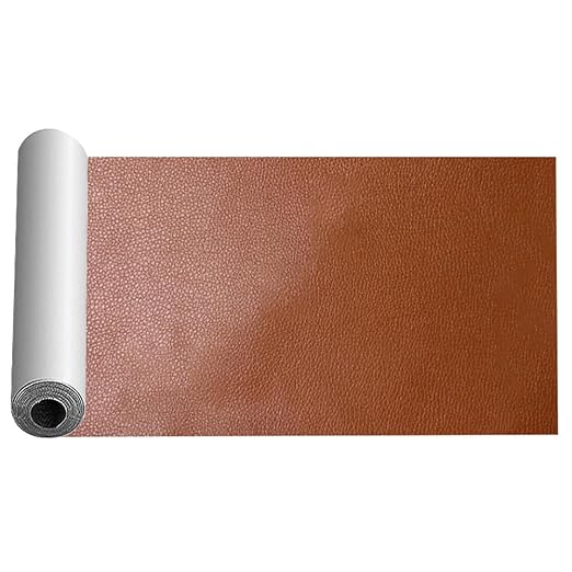 Chestnut Leather Repair Tape Kit,7.9x59 in Repair Kit for Furniture,Car Seat, Couch,Upgraded Strong Self Adhesive Leather Patch for Sofas,Furnitures
