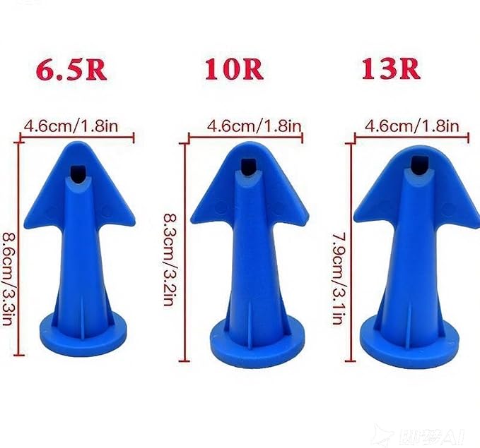 30pcs Plastic Caulking Gun extender Caulk Nozzle Tip Tool (0.51, Pounds)
