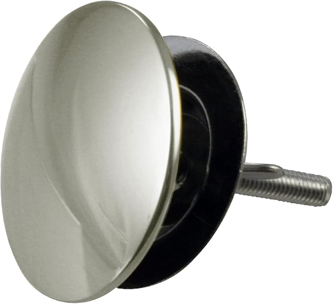 Westbrass 2' Kitchen Sink Hole Cover, Polished Nickel, D202-05