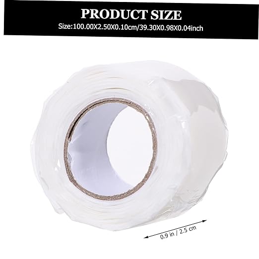 Rubberized Seal Tape Flexible Duct Tape for Pipe and Leak Repair Self Adhesive Weather Resistant for Home and Outdoor Use