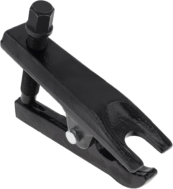 ChgImposs 6.3 Inch Ball Joint Separator, Adjustable Ball Joint Removal Tool, Heavy Duty High Carbon Steel with Black Oxide Pins, Universal Fit for Cars, Trucks & SUVs (Black)