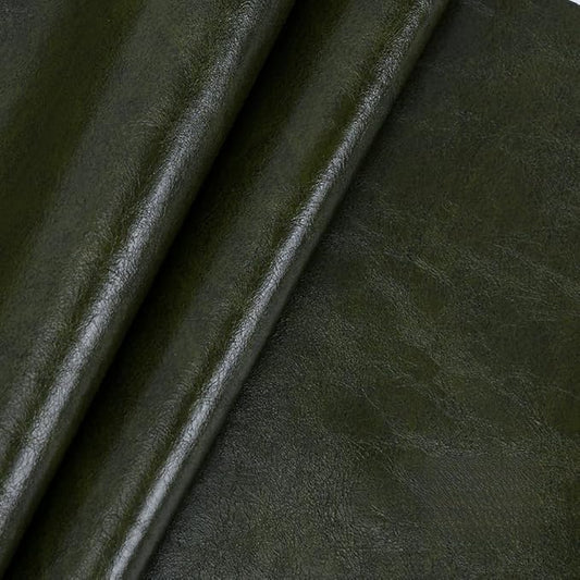 Leather Repair Patch Tape Kit,Self Adhesive Leather Repair Patch,Vinyl Repair Kit for Couches Boat Seats Furniture Cars Sofa Office Chair (Dark Green,19.69"×54.33")
