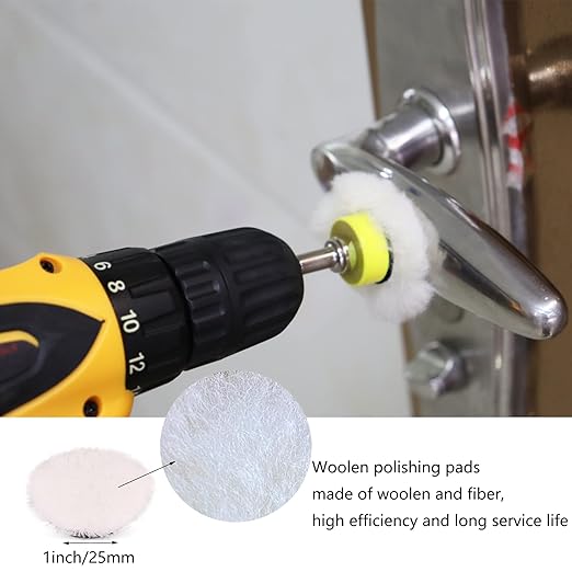 160Pcs 1inch Sanding Discs Hook and Loop 60 to 10000 Wet Dry Sandpaper with 1/8" Shank Backing Pad,Hand Sanding Block,Sponges Polishing Pads and Interface Pad for Drill Grinder Rotary Tools Attachment