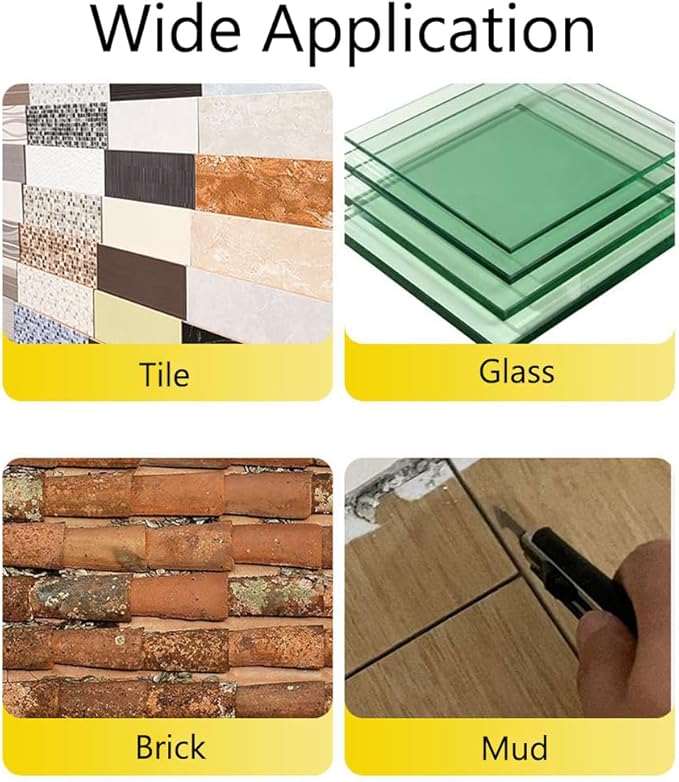 TopHomer 9 Pack Grout Removal Tool Kit, Tile Grout Saws with 7 Extra Blades, Hand Grout Saw, Ideal for Tile Gap Cleaning and Repair