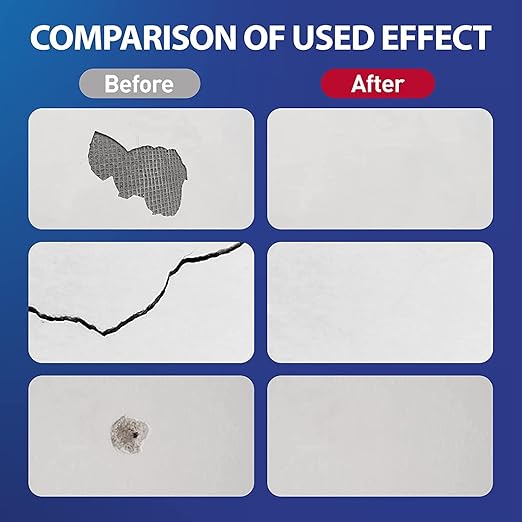 BONCART Spackle Wall Repair Kit,Drywall Repair kit,Wall Mending Agent Putty with Scraper,Plaster Wall Repair Paste for Wall Crack/Nail Hole/Graffiti,Wall Surface