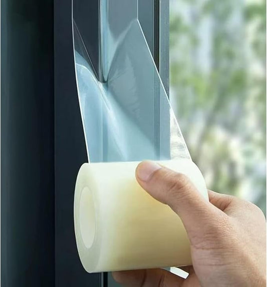 Window Weather Sealing Tape, No Residual Insulation Tape - Weather Stripping Draft Seal Tape for Doors, AC (3IN*66FT)