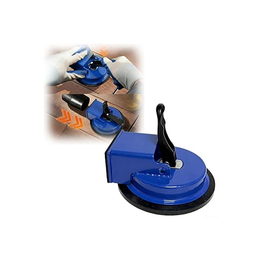 Floor Gap Fixer Tool,Laminate Flooring Tools,Heavy-Duty Floor Gap Fixer Tool,Suitable for Textured Wood,Tile Flooring&Laminate Flooring(Blue)