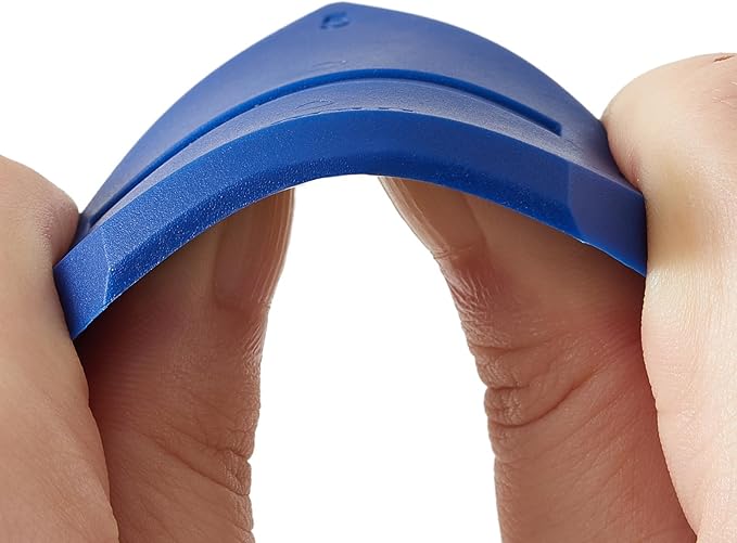 Silicone Caulking Tools Compatible with Sealant Grout Finishing Sealing 3 Pieces Blue Caulk Tool Kit Caulking Finishing Tools