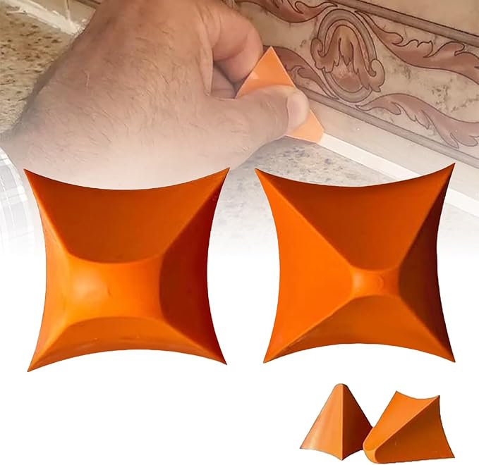 Caulking Tool Caulk Remover Tool,That Silicone Tool Caulk Finishing Tool Smoothing for Kitchen Bathroom Joint(2PCS)