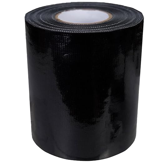 Heavy Duty Duct Tape, 4 Inch x 65 Feet Multi-Purpose Tape Super Strong Waterproof Duct Tape for Crafts & Home Improvement, Black