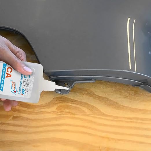 Adhesive Guru Cyanoacrylate (CA) Super Glue (4.5 oz) for Plastic, Metal, Leather, Ceramic - Fast Adhesive for Woodworking, Hobby Models, Carpentry - 1 Pack