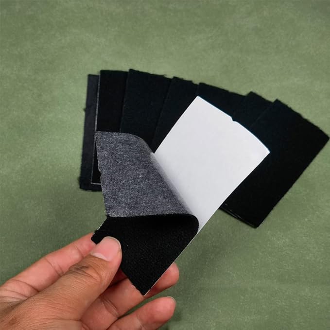 Gebildet 8Pcs Black Squeegee 4 Inch for Car Vinyl Film Wrapping Decal Squeegee Window Tint Work + 10pcs Black Felt