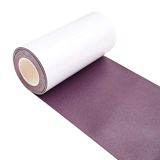 Leather Repair Patch Tape Purple 3 x 60 inch Self Adhesive Leather Repair Tape for Furniture, Car Seats, Couch, Sofa, Office Chair, Vinyl Repair Kit