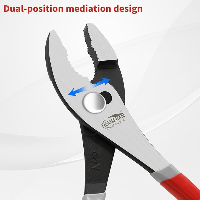 4 PCS Pliers Set with 6 Inch Wire Cutter, 5 Inch Needle Cose plier, and 8 Inch & 10 Inch Groove Joint Pliers, Hand Tool Kit for Home Repair, DIY, Automotive, Plumbing