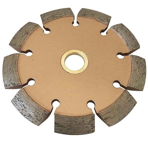 4.5" Crack Chaser Blade for Cured Concrete, Asphalt Repair or Joint Widen, 0.5" Width, 7/8"-5/8" Non-Threaded Arbor