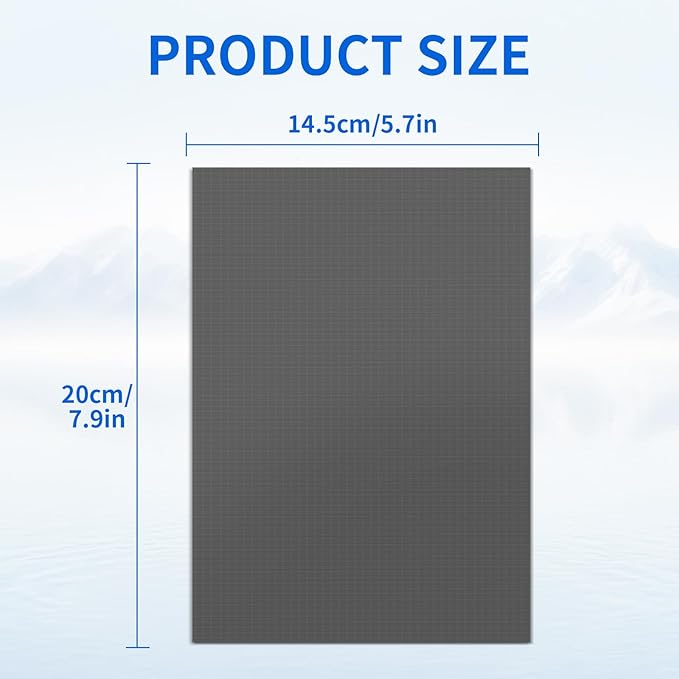 Waterproof Self-Adhesive Nylon Fabric Repair Tape - Tent Repair Kit,4pcs Fabric Patches for Jacket, Clothes, Puffer Down Jacket,Sleeping Bag, Outdoor Gear Tenacious Repairs Tape, Darkgray