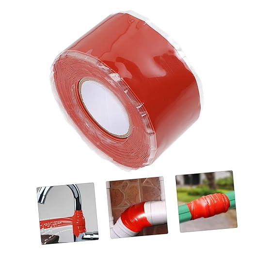 Veemoon PVC Waterproof Repair Tape for Leaks High Pressure Self-Adhesive Pipe Sealant Flexible Duct Tape for Plumbing Fixes 3-inch Wide 10ft Length