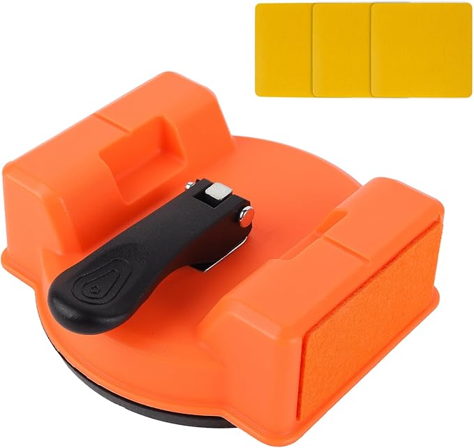 Heavy Duty Floor Gap Fixer Tool with Reinforced Suction Cups and 3 Patch Adhesive Pads for Wood Floors, Laminate Floors, Vinyl Floors, and Hardwood Floors