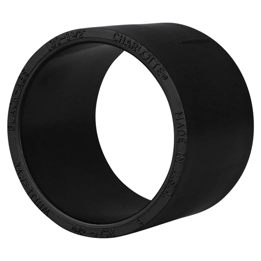 CHARLOTTE PIPE 1 1/2 DWV REPAIR COUPLING DWV (DRAIN, WASTE AND VENT) (1 Unit Piece)