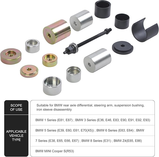 WINTOOLS Differential & Axle Bush Tool Set