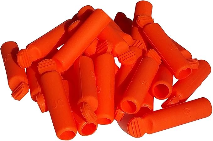 (25 Pack) Lil Pecker Caulk Saver Sealer Caps - Caulking Tube Covers - Reusable