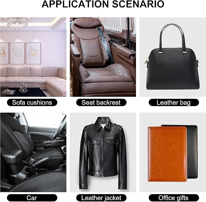 YAFLC Leather Repair Patch for Furniture, 4" x 63" Self Adhesive Leather Repair Kit Vinyl Repair Tape for Car Seat Sofa Jackets Couches Chair Retro Darkbrown
