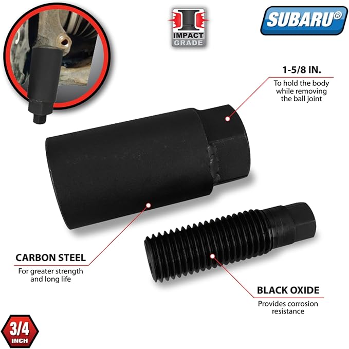 Performance Tool W83052 Ball Joint Puller, Carbon Steel, Heat-Treated, Black