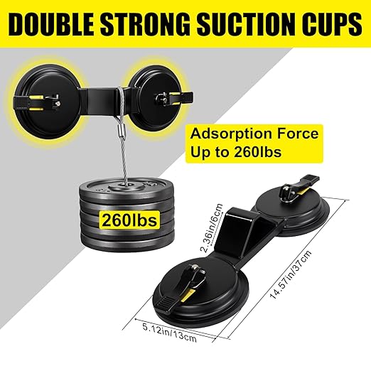Floor Gap Fixer Tool - Heavy Duty 45° Striking Surface Floor Gap Repair Tool with Dual Enhanced Suction Cup, Plank Grabber Floors Fix Pro Made of Iron for Fixer Laminate/Vinyl Flooring Tools