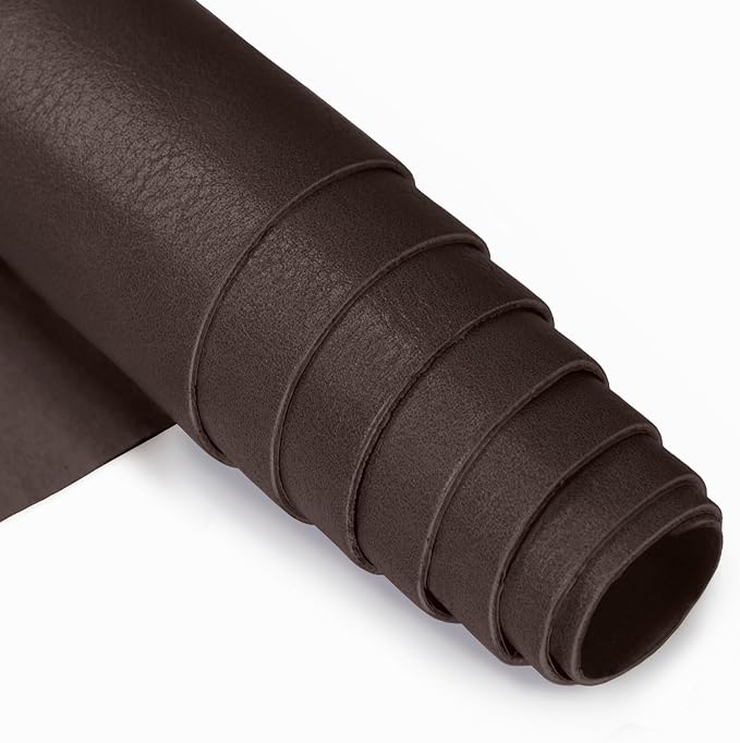 NPBAG Leather Repair Patch Kit 25 x 50 Inches, Self-Adhesive Leather Tape Upholstery Vinyl Sticker for Couches, Sofa, Furniture, Car Seats, Bags, Jackets (Crazy Horse)
