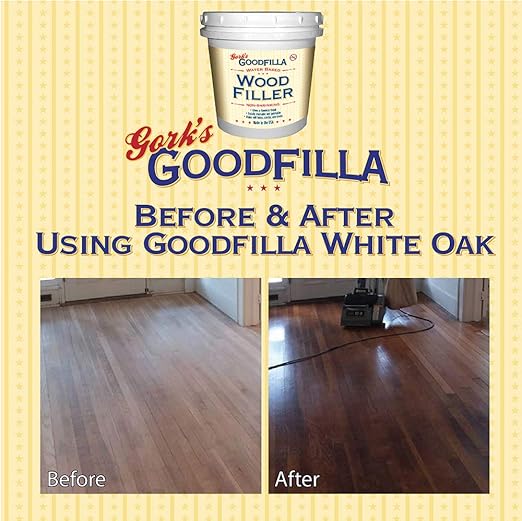 Goodfilla Cherry Alder, 1 Quart (3.5lbs), Wood and Grain Filler, Stainable, Tintable, Sandable, Sandable, Zero Waste, Non-Toxic, USA Made