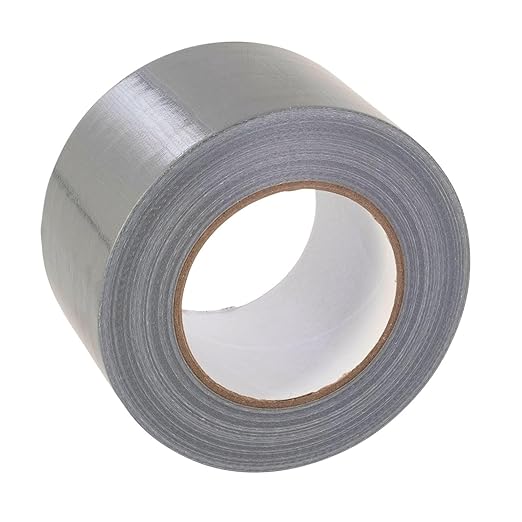 GTSE Wide Duct Tape, Silver, 3 Inches x 55 Yards (164 ft), Heavy Duty, Waterproof Repair Tape for Indoor or Outdoor Use, 1 Roll