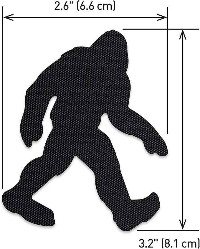 GEAR AID Tenacious Tape Repair Patches – Peel-and-Stick Nylon Gear Patches for Jackets, Tents, Sleeping Bags, Backpacks, and Outdoor Gear – Fix Rips, Tears, and Holes,3 Patches, Sasquatch