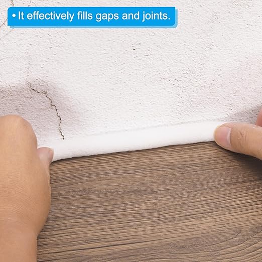 PATIKIL 3/8 Inch x 32.8 Feet Backer Rod for Gaps and Joints, 3pcs Foam Rope Caulk Crack Joint Filler Roll Seal Weather Strip for Home Construction Car, White