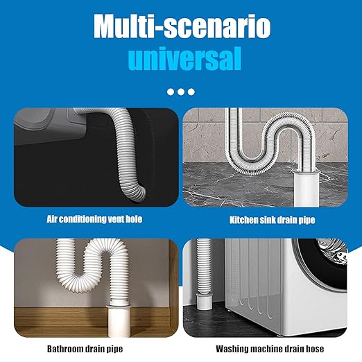 6 Pack White Seal Putty Quick Mending Waterproof White Sealant Putty - Ideal Sealing Clay for Air Conditioning Gaps,Drain Pipes & Duct Repair,Duct Seal Repair