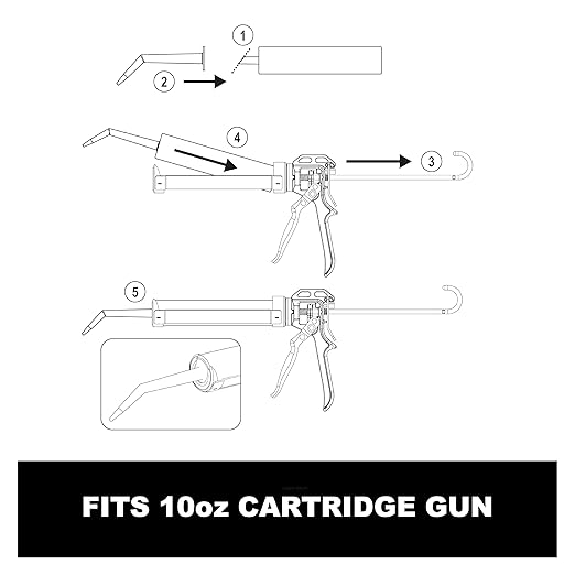 Albion Engineering Company 935-1(3 Pack) Angle Shot Plastic Nozzle for 1/10 Gallon Cartridges, Yellow, Pack of 3