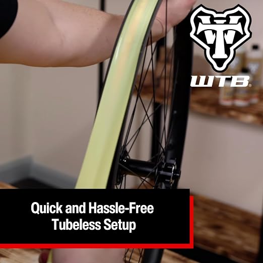 WTB Tubeless Bicycle Rim Tape (32mm x 11m) Easy Tubeless Setup & Airtight Seal, Compatible with All Tubeless Rims | bike-rim-tape
