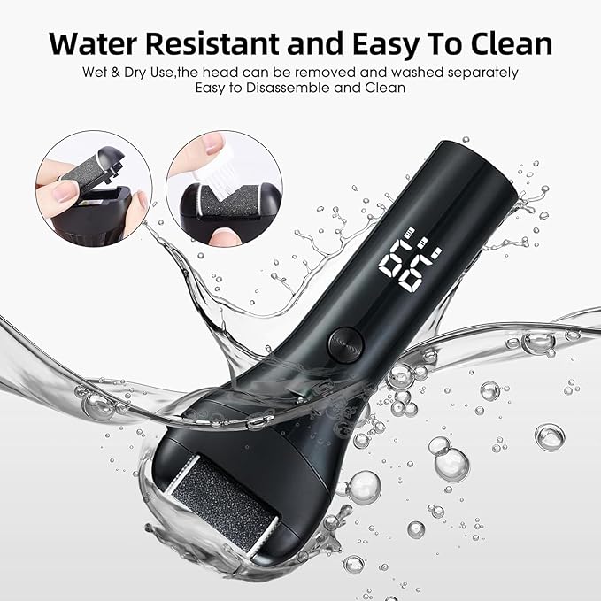 3 Different Replacement Roller Head for IWEEL/CIVYPRO/OTAZWA/ADAMPARK/ZIKILLYA/ELMCHEE/NICEBIRDIE Foot File Pedicure Tools for Feet Callus Shaver Pedicure kit for Cracked Heels and Dead Skin