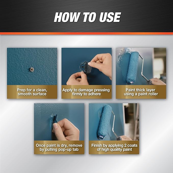 DAP Eclipse Rapid Wall Repair Patch, 2 in, 4 Pack (7079809161)