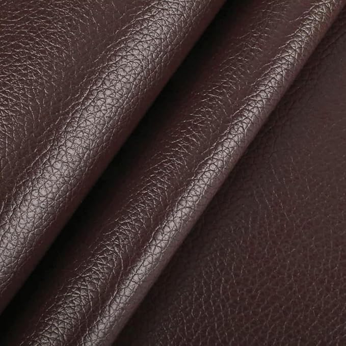 Leather Repair Patch,23.6 × 78.7 inch Self Adhesive Leather Repair Tape,DIY Large Vinyl PU Patches for Furniture,Couch,Sofa,Car Seats,Office(Brown)