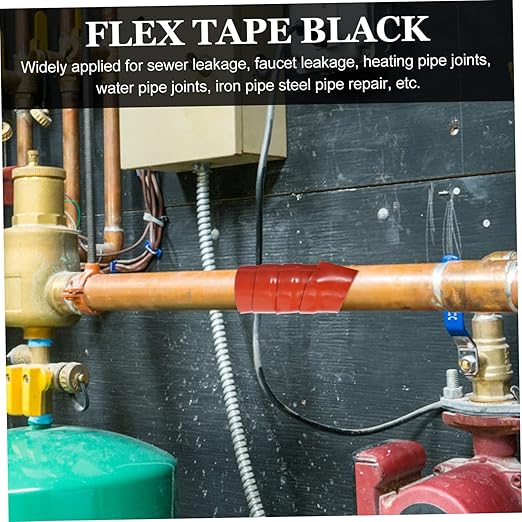 Homoyoyo Sealing Tape Flexible Rubberized Sealant for Pipe Repairs for Leaks Plumbing Buckets and More Easy to Use Material